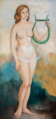 Young Man with a Lyre