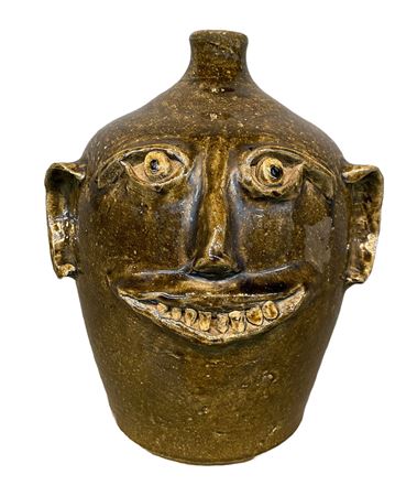 Rook Tooth Face Jug