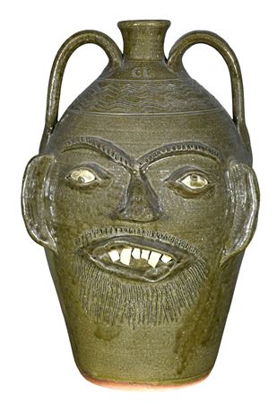 Four Gallon Face Jug