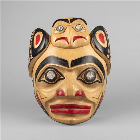 Northwest Coast Inlay Mask