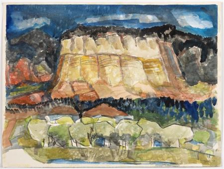 Opposite Christ of the Desert (Rio Arriba County, NM), 1976
