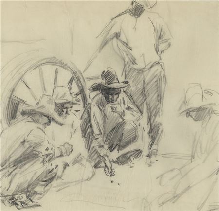 Untitled (Cowboys at Rest)