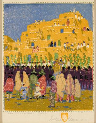 San Geronimo, Taos, 1924