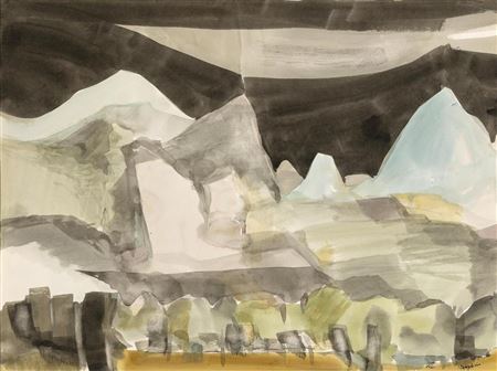 High Desert Series: Tree Rows, 1970