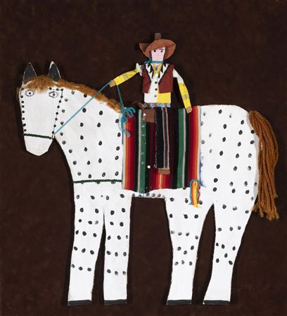 Untitled (Cowboy on Horse)