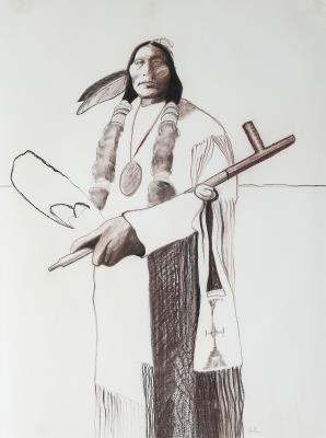 Untitled (Native American Portrait)