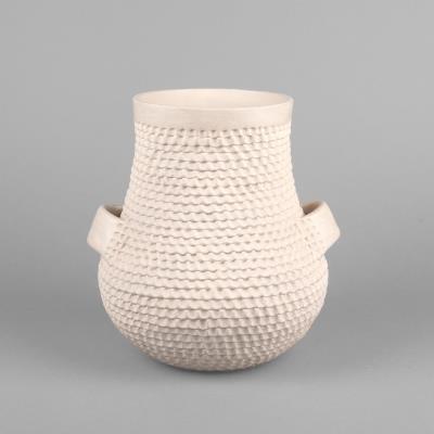 Corrugated Jar with Handles