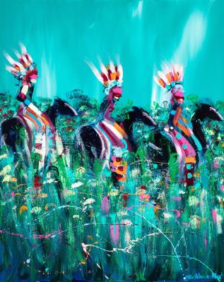 Sample artwork by Pablo Milan (1961 - 2017), known for painting - View similar artists and auction records