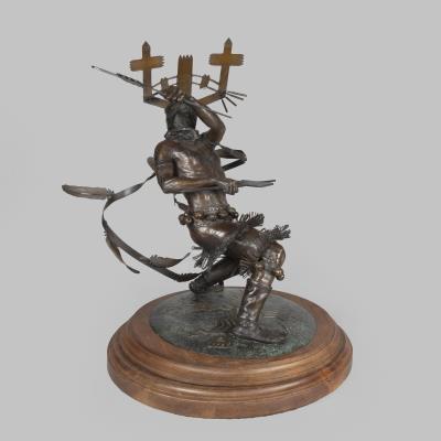 Mountain Spirit Dancer by Craig Goseyun - Auction record, sale price, and art valuation. Compare with similar artists and explore comparable artworks.