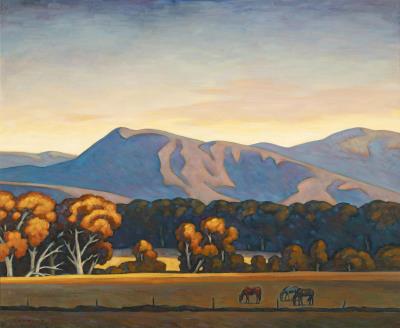 Untitled (Horses Grazing)