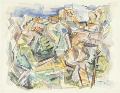 Untitled (Forest Abstraction)