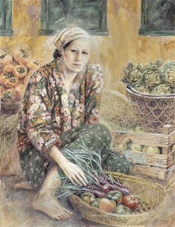 Untitled (Woman Gardening), 1985