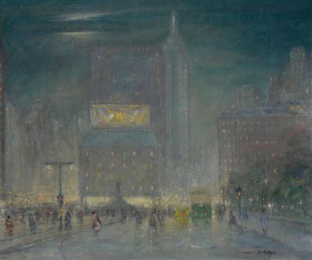 Empire State Building and 34th St, New York City