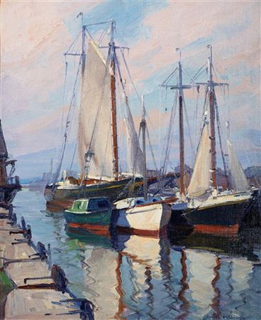 "Drying the Sails"