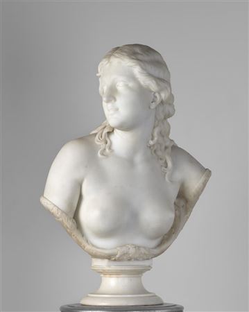 Bust of Eve, 1871 by Thomas Ball - Auction record, sale price, and art valuation. Compare with similar artists and explore comparable artworks.