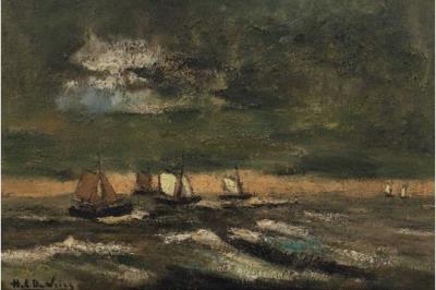 Seascape with Fishing Boats