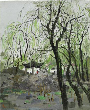 A garden of Suzhou