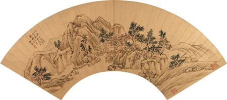 Landscape after Huang Gongwang by Zhong Zheng - Auction record, sale price, and art valuation. Compare with similar artists and explore comparable artworks.