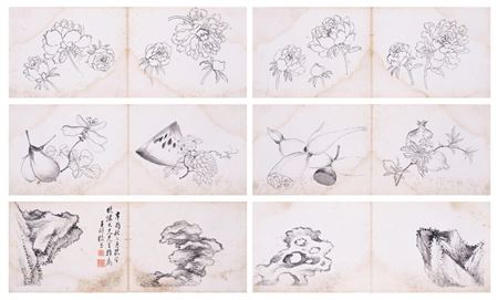 Flowers, Stones and Various Objects