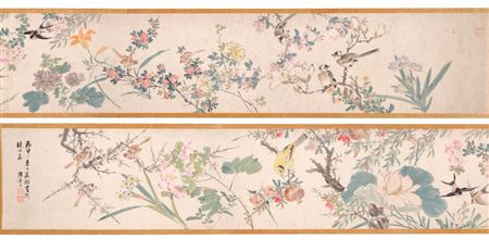 Flowers and Birds