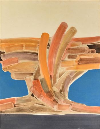 "Erupt Into" by Alfred Lee - Auction record, sale price, and art valuation. Compare with similar artists and explore comparable artworks.
