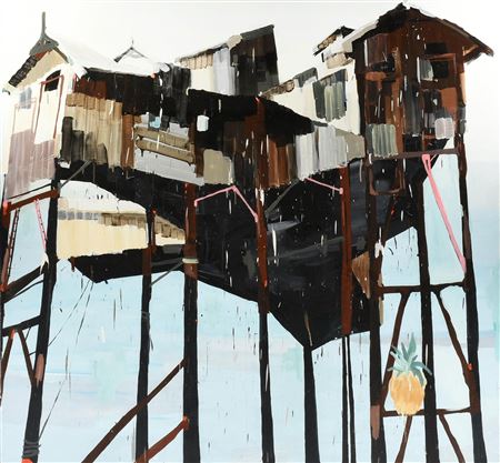 Sample artwork by Mie Olise Kjaergaard (Born 1974), known for painting - View similar artists and auction records