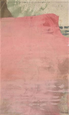 "Abstract Composition in Pink (Untitled)," 1991