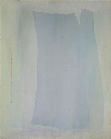 "Abstract Composition in Blue (Untitled)," 1991