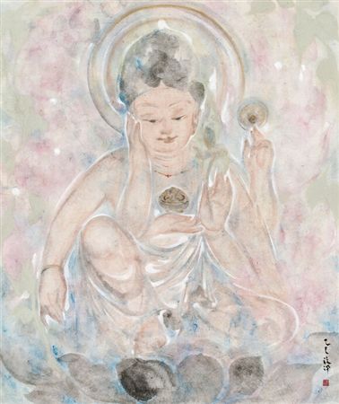 Stars and moons by Wenxun Pan - Auction record, sale price, and art valuation. Compare with similar artists and explore comparable artworks.