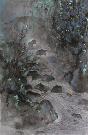 Rock bone flower hidden by Ting Qiu - Auction record, sale price, and art valuation. Compare with similar artists and explore comparable artworks.