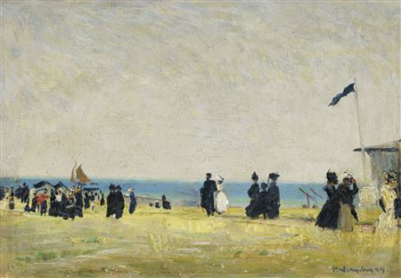 Strandpromenade (Wyk auf Föhr). by Paul Alfred Wilhelm - Auction record, sale price, and art valuation. Compare with similar artists and explore comparable artworks.