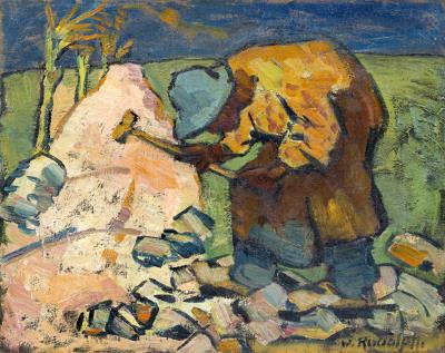 Sample artwork by Wilhelm Rudolph (1889 - 1982), known for painting - View similar artists and auction records
