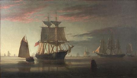 Boston Harbor Scene