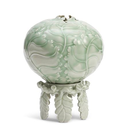 "CELADON CABBAGE VASE"