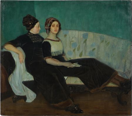 The Widow Narezo and Her Daughter (Viuda Narezo e hija)