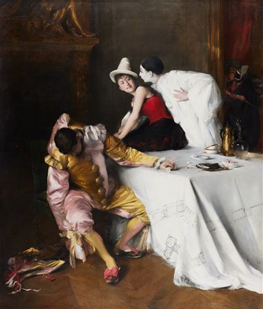 Sample artwork by Alexis Vollon (1865 - 1945), known for painting - View similar artists and auction records