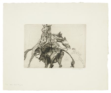 The Bull Fight (Levin 50; Zigrosser 3)