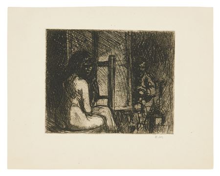 The Painter (Levin 27; Zigrosser 45)