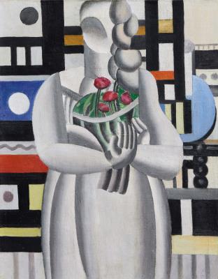 The Young Girl with the Bouquet