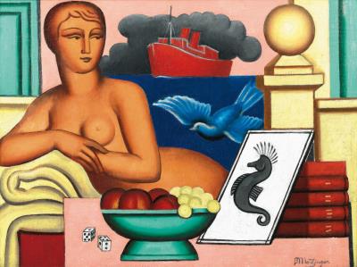 Woman with the Seahorse