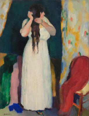 Young Woman at Her Toilette