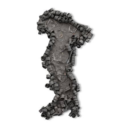 Sullo stato by Luciano Fabro - Auction record, sale price, and art valuation. Compare with similar artists and explore comparable artworks.