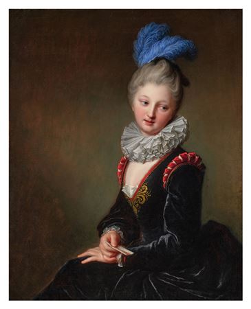Young Woman Holding a Love Letter
