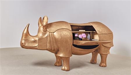 Grand Rhinocrétaire II by Francois-Xavier Lalanne - Auction record, sale price, and art valuation. Compare with similar artists and explore comparable artworks.