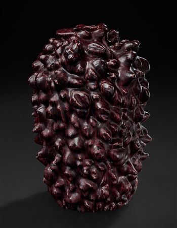 Sample artwork by Axel Salto (1889 - 1961), known for pottery bowls vases and highly textured vases - View similar artists and auction records