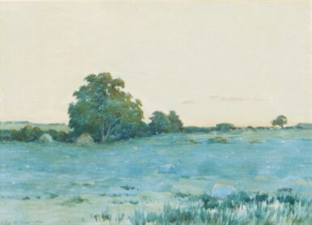Water Meadows at Sunset