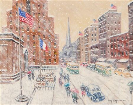 The Library in Winter