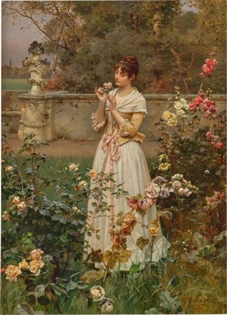 The Rose of all Roses by Wilhelm Menzler - Auction record, sale price, and art valuation. Compare with similar artists and explore comparable artworks.