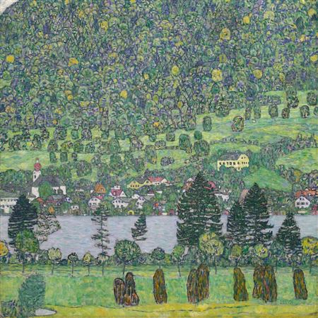 Waldabhang bei Unterach am Attersee (Forest Slope in Unterach on the Attersee)