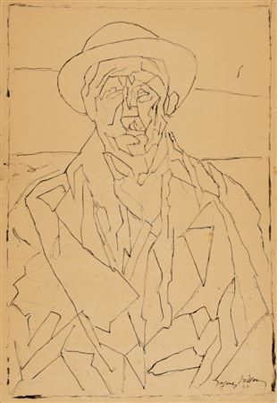Study for a self-portrait